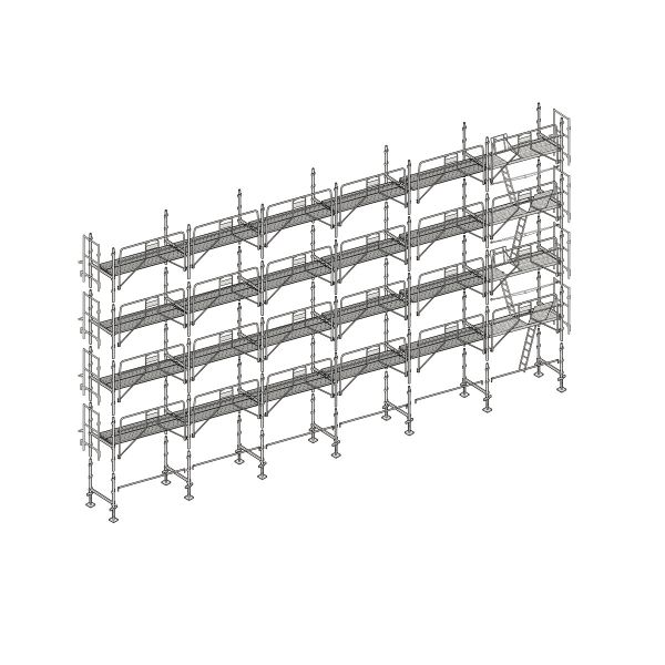 Échafaudage pack structure 8x2 m - ÉCHAFAUDAGES STÉPHANOIS