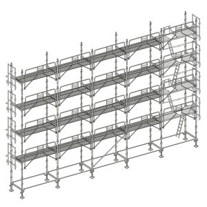 Échafaudage Altrad Façadier 160 m²