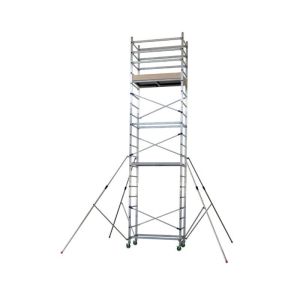 Échafaudage roulant aluminium Supremalu 6m90