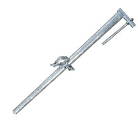 Lot de 3 amarrages pitons 60 cm galvanisés