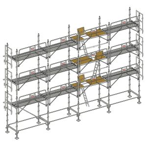 Échafaudage Altrad Façadier 104 m²