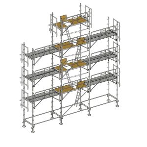 Échafaudage Altrad Façadier 88 m²