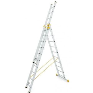 Échelle Pro transformable 3 plans
