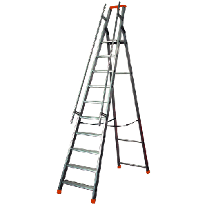 Escabeau Professionnel avec Main-Courante