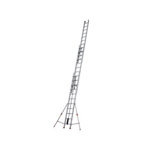 Échelle usage ultra intensif coulissante 3 plans avec corde